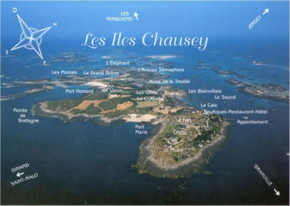 Studio De La Mer A Donville Les Bains מראה חיצוני תמונה